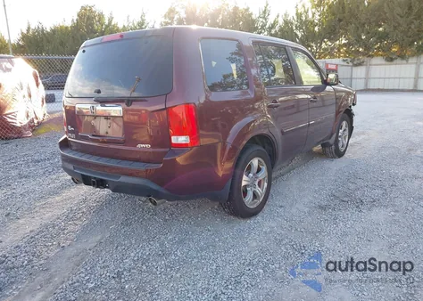 2012 Honda Pilot Ex-L from USA, damaged, VIN 5FNYF4H56CB043613